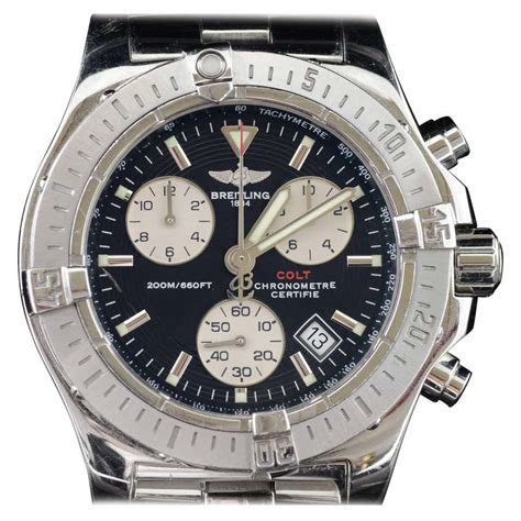 breitling colt steel|breitling colt chronometre.